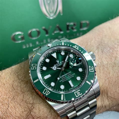 Rolex green price